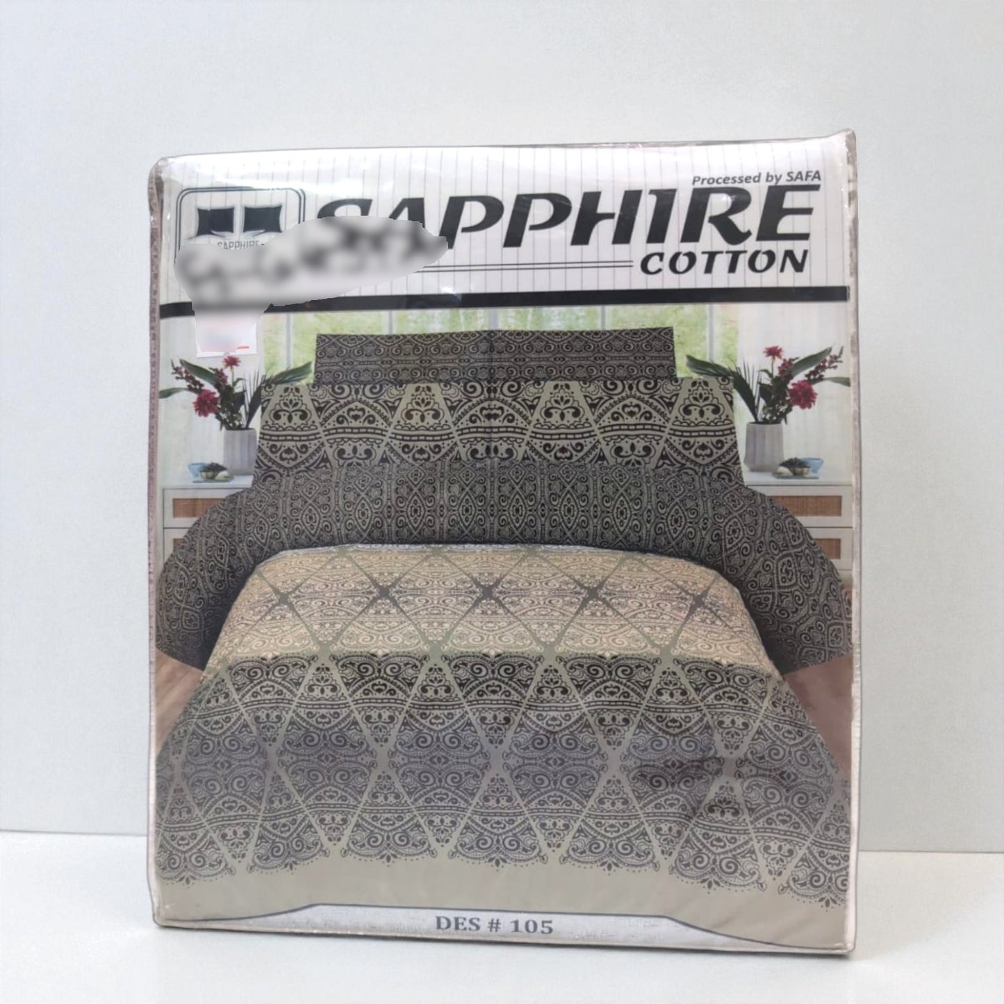 Cotton Bedsheet [Single] - Bed Sheets - PKR 3,800