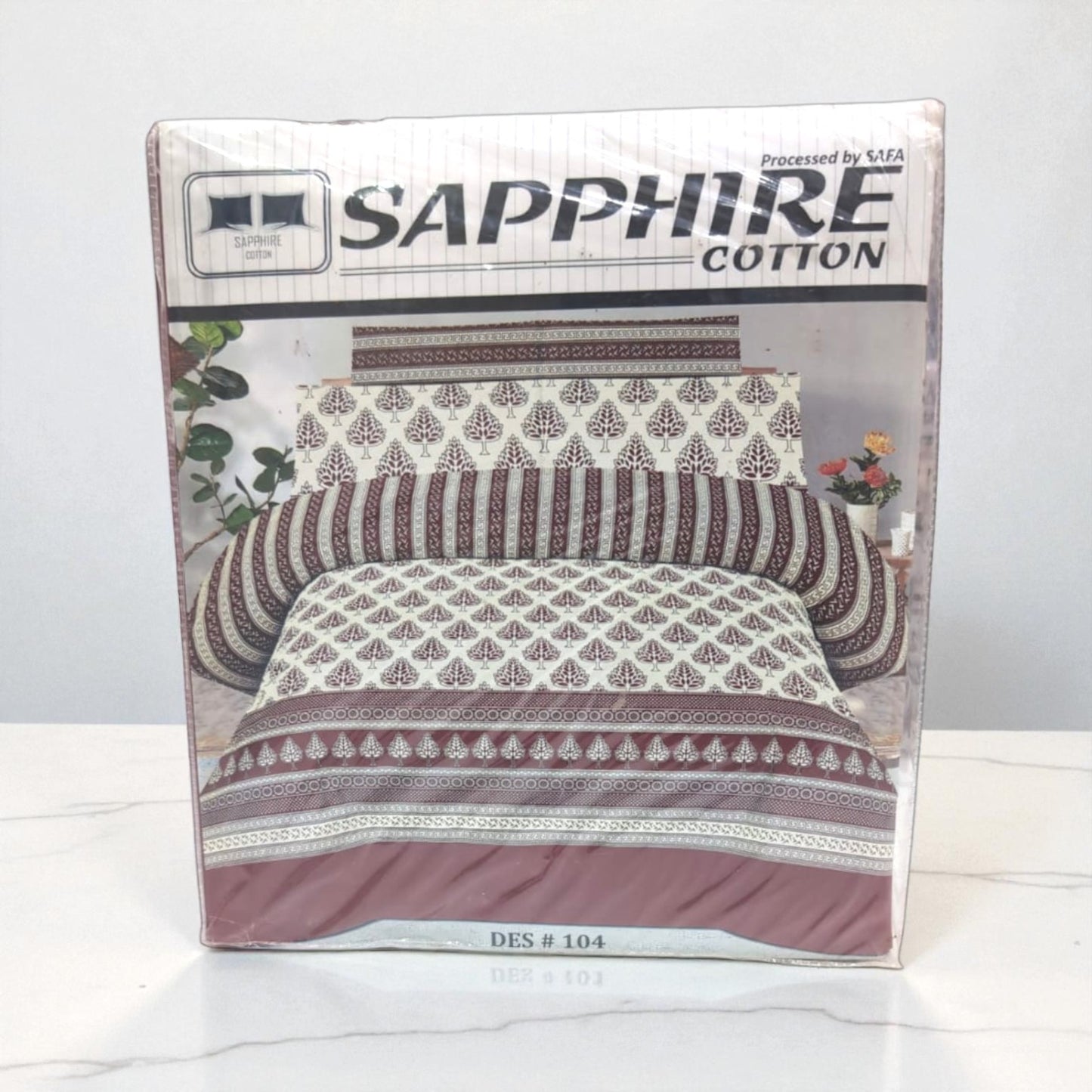 Cotton Bedsheet [Single] - Bed Sheets - PKR 3,800