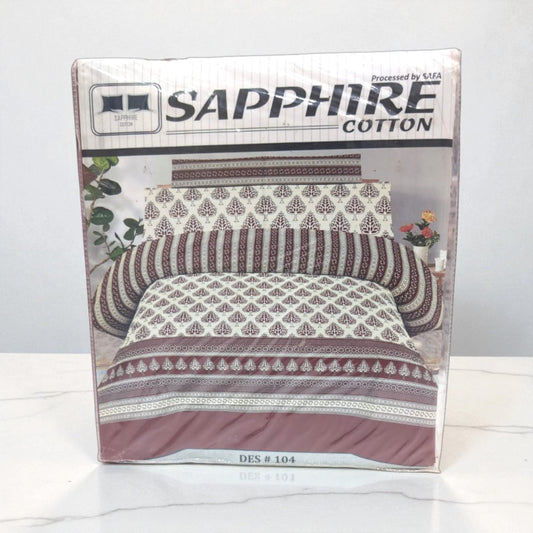 Cotton Bedsheet [Single] - Bed Sheets - PKR 3,800